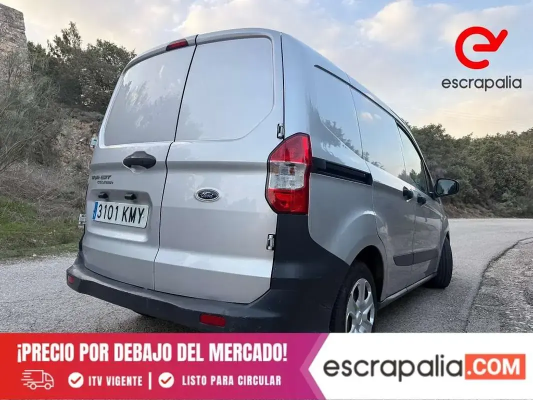 Usado Ford Transit Trend 75 CV (55 kW) 2018 Gris Van