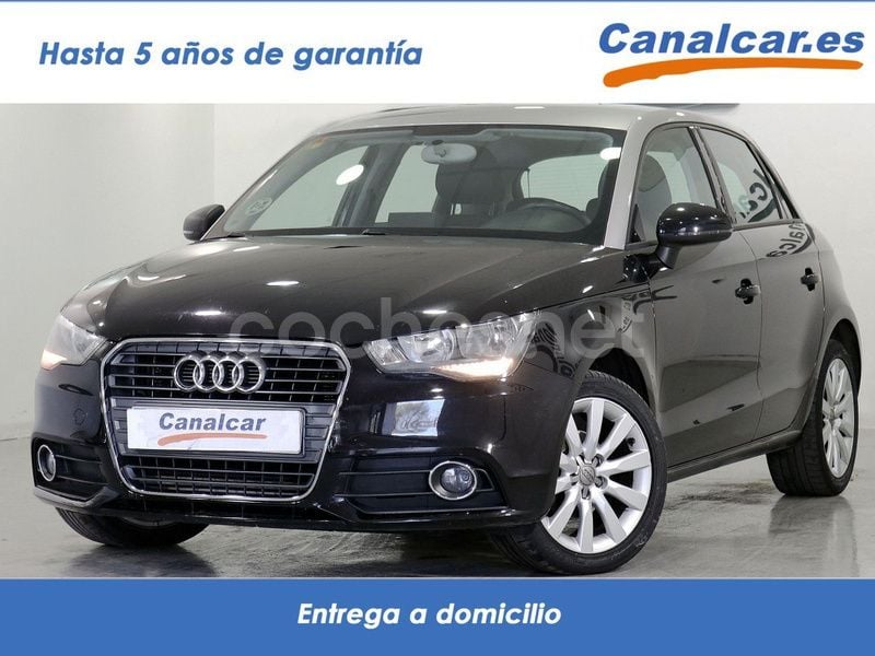 Negro Usado 2014 Audi A1 Sportback Attraction Utilitario | 9925 € (Super precio) - Imagen 1/4