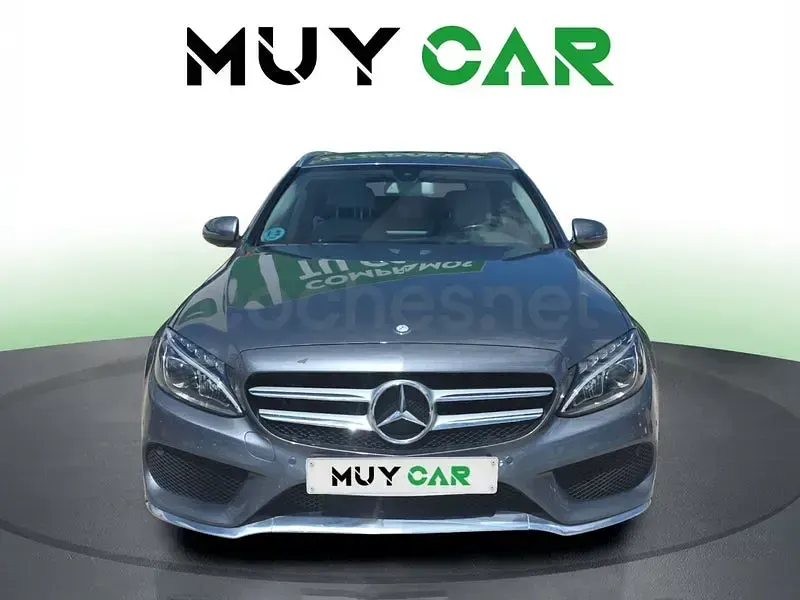 Usado Mercedes C220 170 CV (125 kW) 2017 Gris / plata Familiar