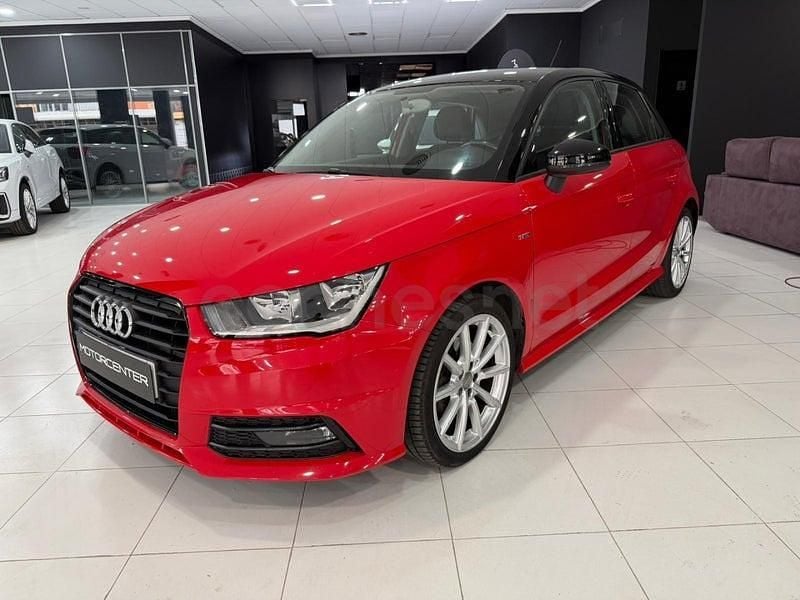 Usado Audi A1 Sportback S-Line 125 CV (91 kW) 2017 Rojo Utilitario