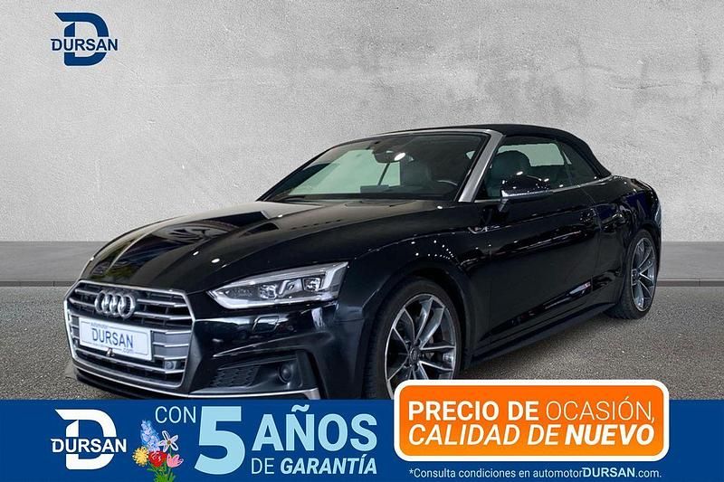 Usado Audi A5 S-Line 190 CV (139 kW) 2018 Negro Coupe
