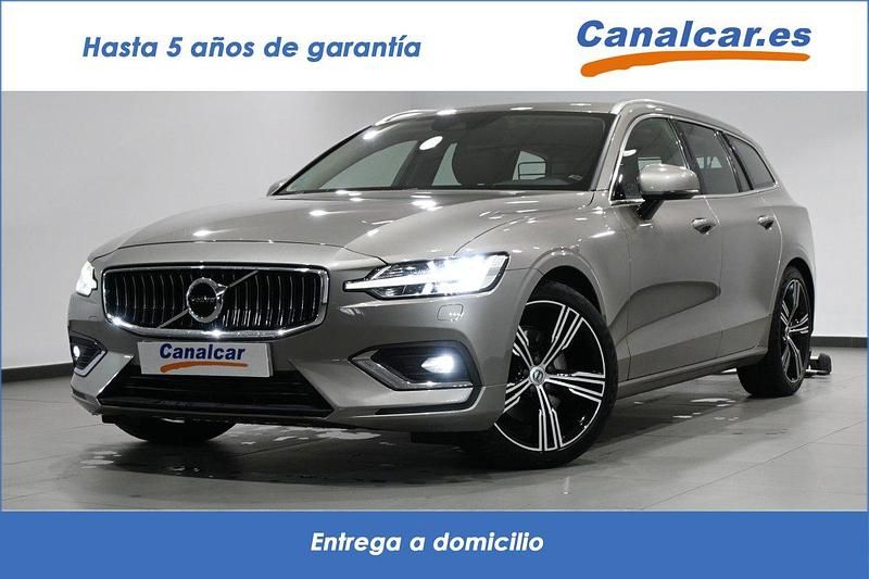 Beige Usado 2019 Volvo V60 Inscription Familiar | 26.990 € (Caro) - Imagen 1/4