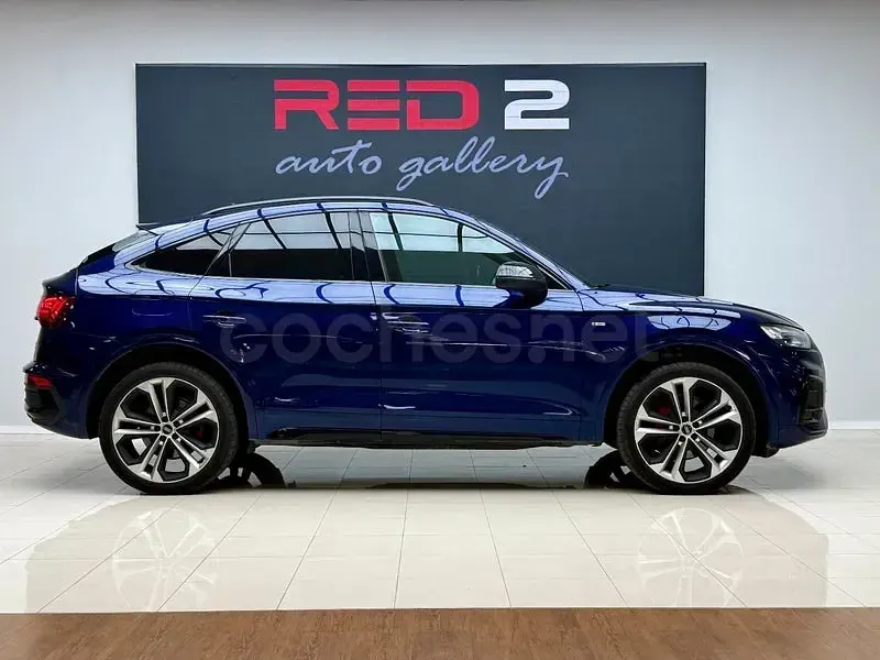 Usado Audi Q5 Sportback Black Edition 204 CV (150 kW) 2021 Azul SUV
