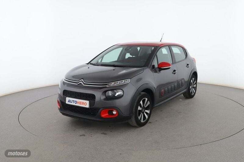 Gris Usado 2019 Citroën C3 Feel Utilitario | 9999 € (Precio justo) - Imagen 1/3