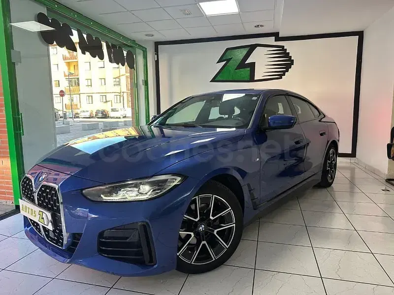 Usado BMW 420 190 CV (139 kW) 2023 Azul Coupe