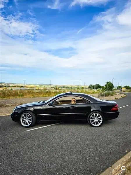 Usado Mercedes CL500 306 CV (225 kW) 2001 Negro Coupe