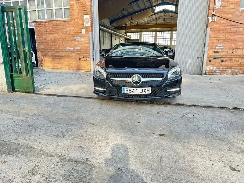 Usado Mercedes SL500 455 CV (334 kW) 2017 Negro Descapotable