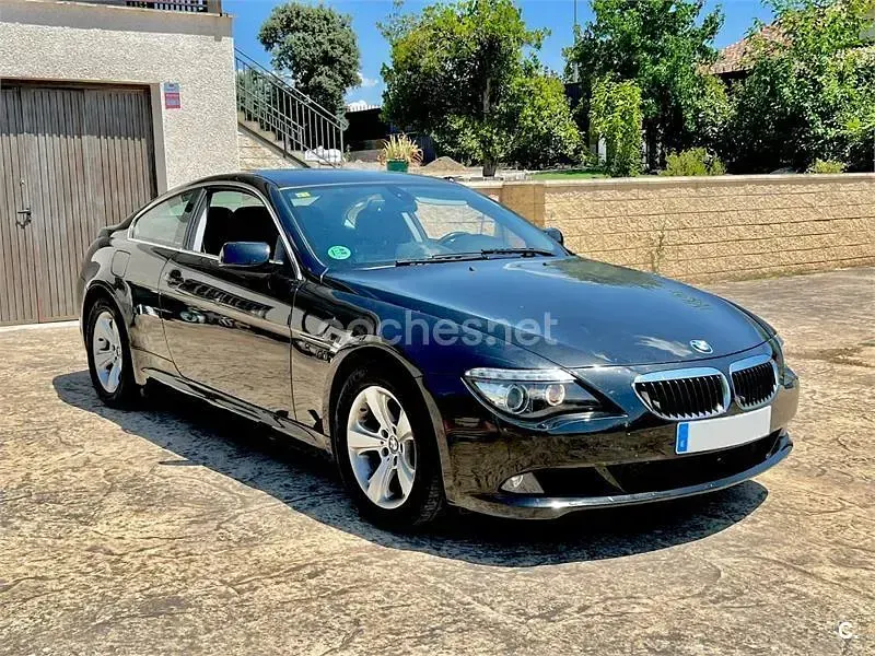 Usado BMW 630 258 CV (189 kW) 2008 Negro Coupe