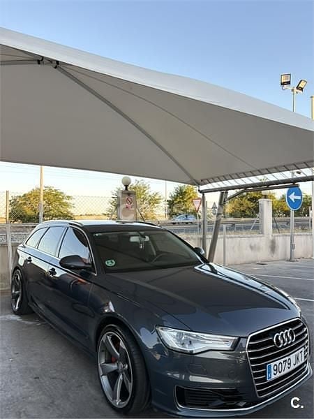 Gris / plata Usado 2015 Audi A6 Advanced Familiar | 19.000 € (Buen precio) - Imagen 1/4