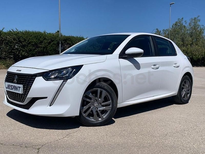 Usado Peugeot 208 Active 100 CV (73 kW) 2021 Blanco Utilitario