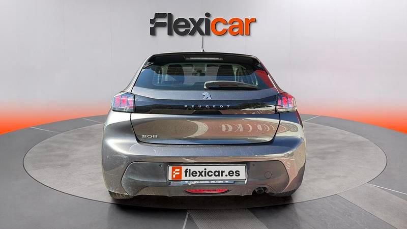 Usado Peugeot 208 Allure 101 CV (74 kW) 2021 Gris Utilitario