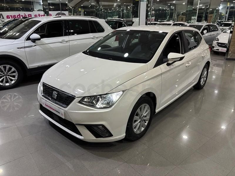 Usado Seat Ibiza XCELLENCE 90 CV (66 kW) 2019 Blanco Utilitario