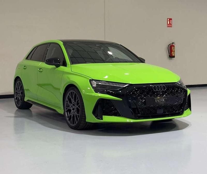 Nuevo Audi RS3 Sportback Premium 400 CV (294 kW) 2025 Verde Utilitario