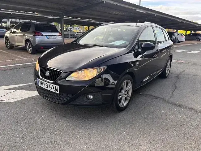Brugt Seat Ibiza Style 104 HK (76 kW) 2010 Sort