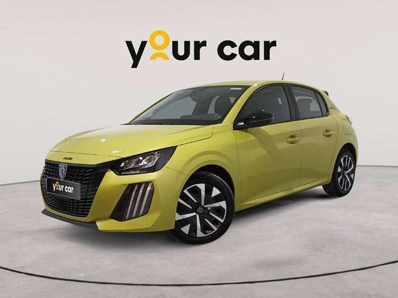 Usado Peugeot 208 Style 110 CV (80 kW) 2025 Amarillo Utilitario
