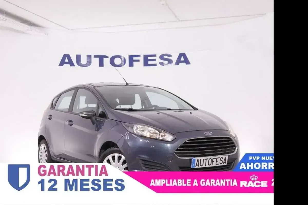 Usado Ford Fiesta Trend 101 CV (74 kW) 2014 Negro Utilitario