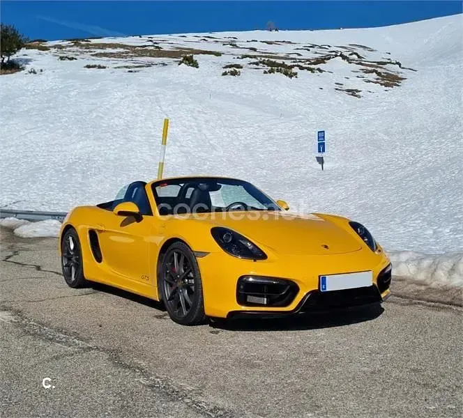 Usado Porsche Boxster GTS 330 CV (242 kW) 2015 Negro Descapotable