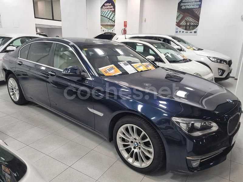 Usado BMW 750L 381 CV (280 kW) 2015 Azul Berlina