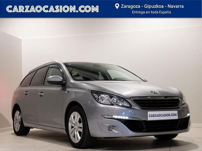 Usado Peugeot 308 SW Style 120 CV (88 kW) 2016 Gris Familiar