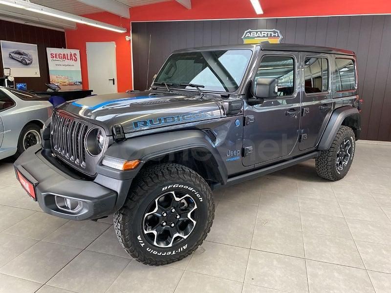 Usado Jeep Wrangler Rubicon 381 CV (280 kW) 2021 Gris / plata SUV