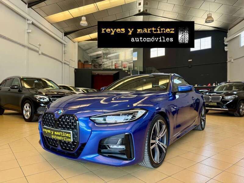 Azul Usado 2021 BMW 420 M Sport Coupe | 35.900 € (Precio justo) - Imagen 1/4