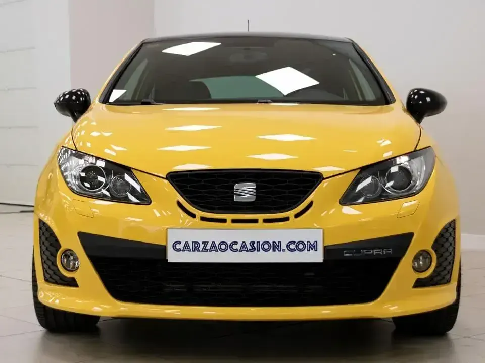 Usado Seat Ibiza SC CUPRA 180 CV (132 kW) 2010 Amarillo Utilitario