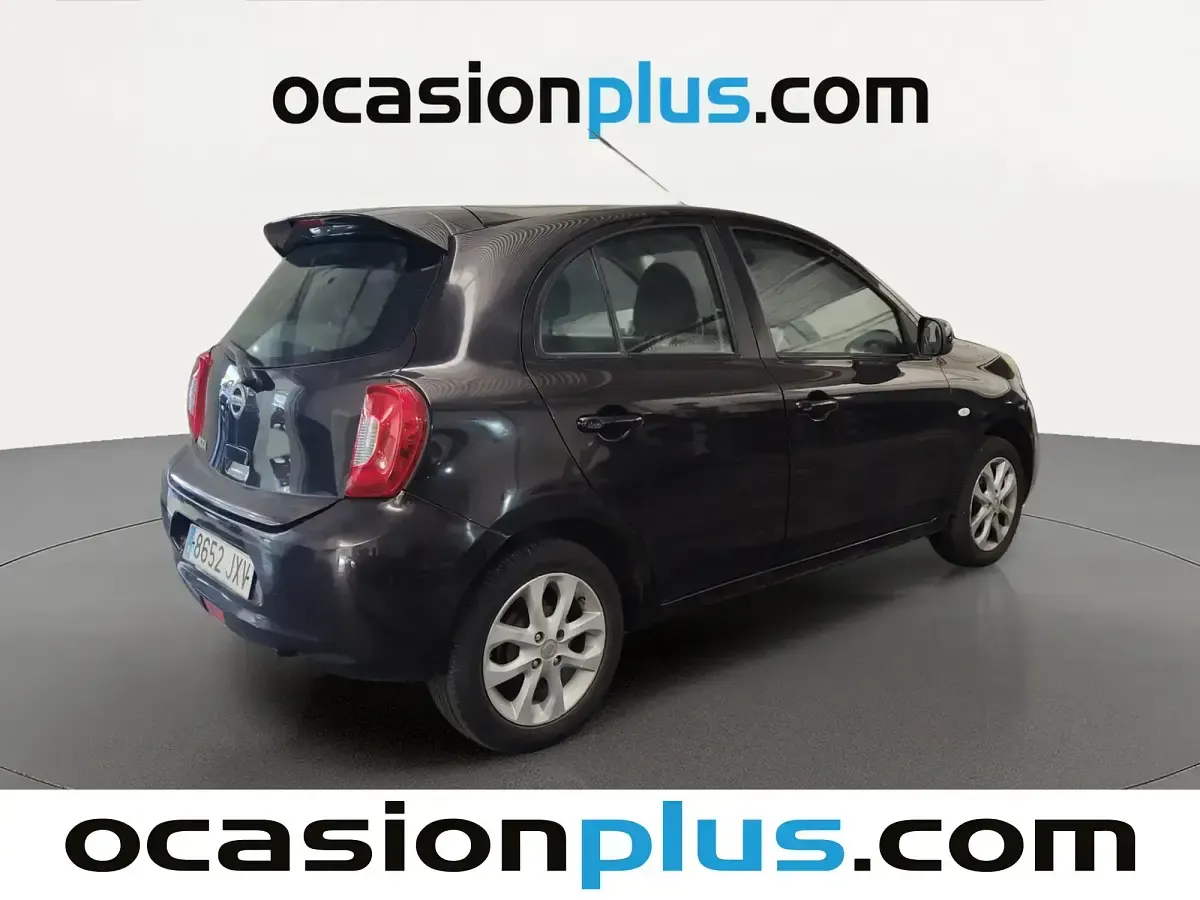 Usado Nissan Micra Acenta 80 CV (58 kW) 2017 Negro Utilitario