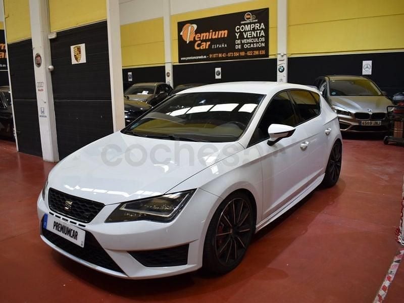 Usado Seat Leon CUPRA 280 CV (205 kW) 2015 Blanco Berlina