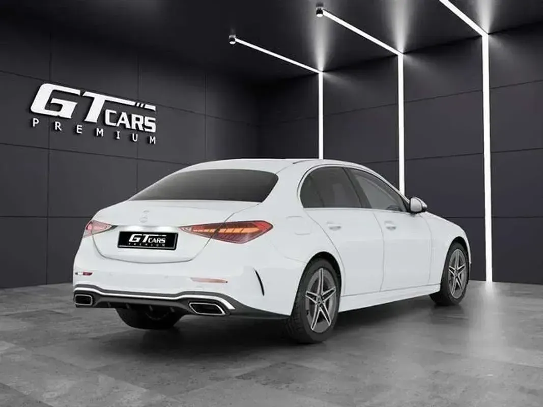 Usado Mercedes C200 AMG 184 CV (135 kW) 2022 Blanco Berlina