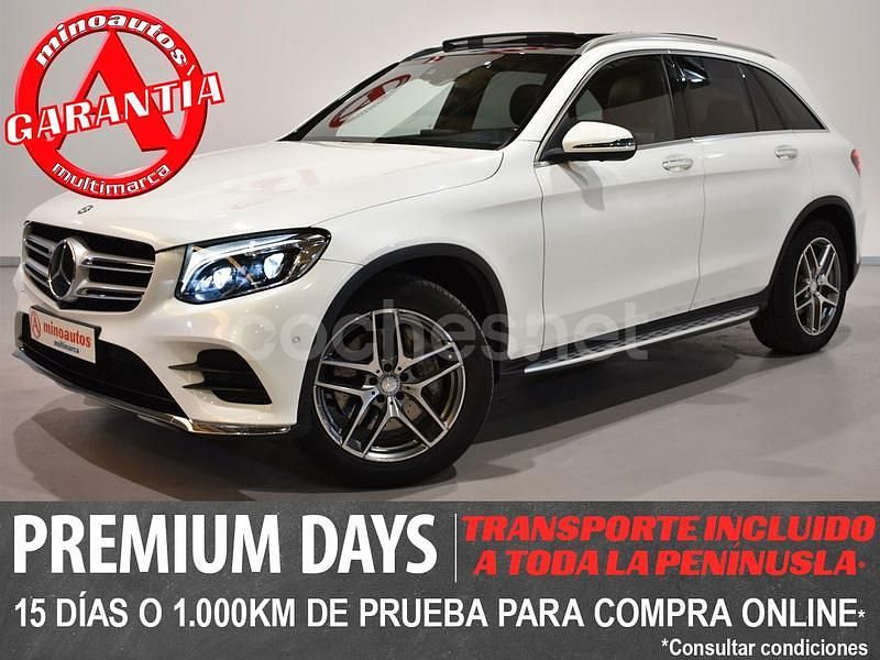 Blanco Usado 2016 Mercedes GLC250 AMG line SUV | 29.900 € (Buen precio) - Imagen 1/4