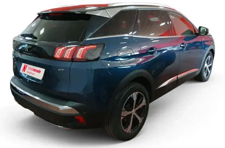 Usado Peugeot 3008 GT 131 CV (96 kW) 2021 Azul SUV