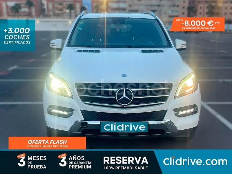 Blanco Usado 2013 Mercedes ML250 SUV | 13.490 € (Precio justo) - Imagen 1/3