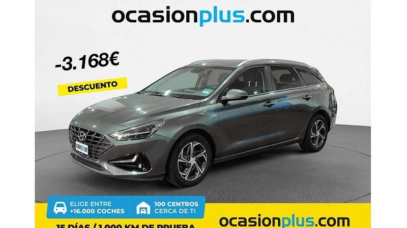 Gris Usado 2022 Hyundai i30 Familiar | 13.446 € (Buen precio) - Imagen 1/4