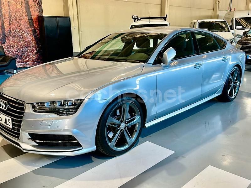Usado Audi A7 Sportback S-Line 272 CV (200 kW) 2016 Gris / plata Utilitario