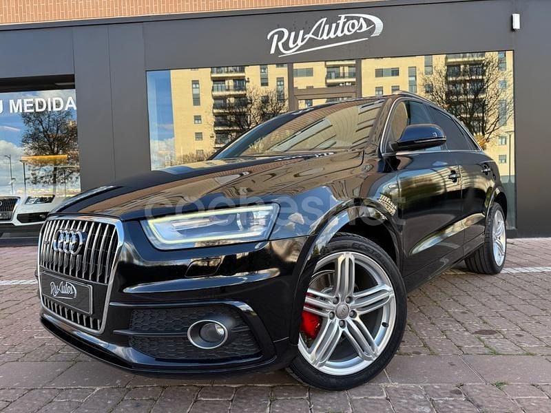 Usado Audi Q3 S-Line 140 CV (102 kW) 2013 Negro SUV