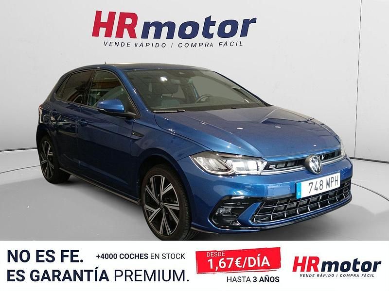 Usado VW Polo R-line 110 CV (80 kW) 2024 Azul Berlina