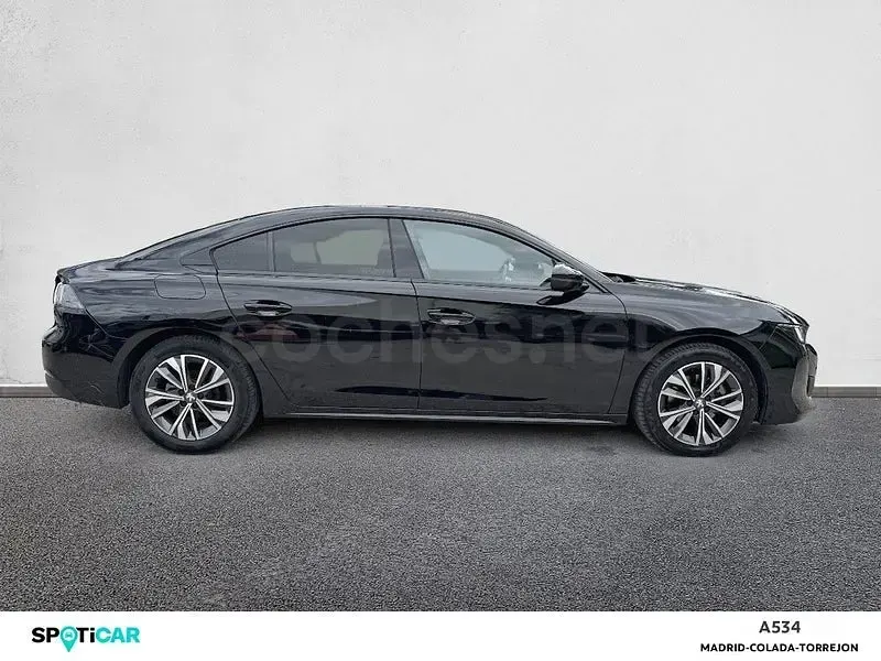 Usado Peugeot 508 Allure 130 CV (95 kW) 2023 Negro Berlina