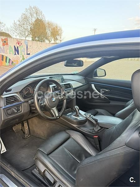 Usado BMW 420 190 CV (139 kW) 2015 Azul Coupe