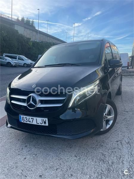 Usado Mercedes V220 Avantgarde 163 CV (119 kW) 2020 Negro Monovolumen