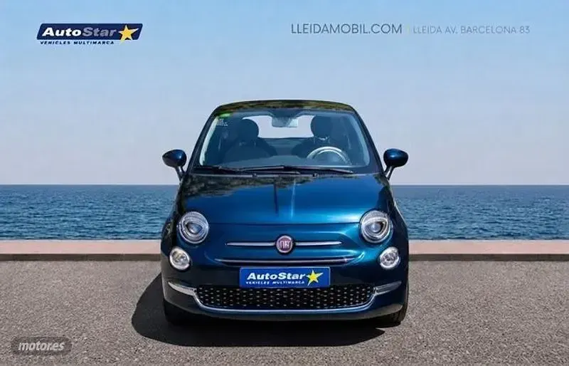 Usado Fiat 500 Dolcevita 69 CV (50 kW) 2022 Azul Berlina