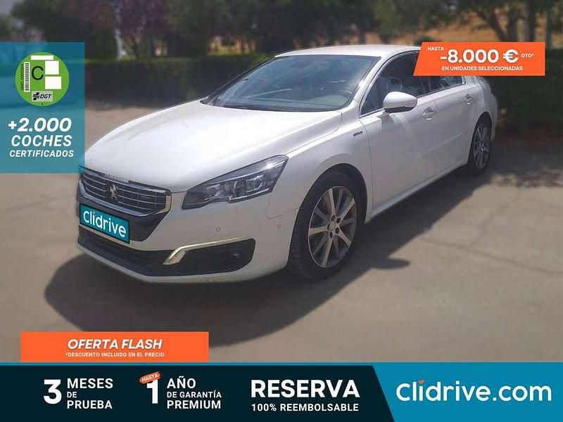 Blanco Usado 2016 Peugeot 508 GT-line Berlina | 9190 € (Super precio) - Imagen 1/3