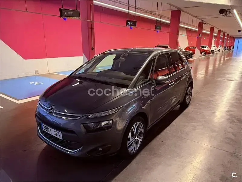 Usado Citroën C4 Picasso Exclusive 115 CV (84 kW) 2015 Gris / plata Monovolumen