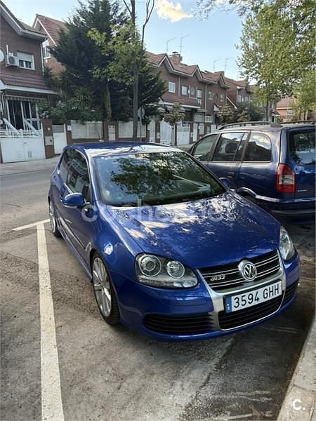 Usado VW Golf V R 250 CV (183 kW) 2007 Azul Berlina