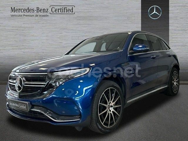 Azul Usado 2021 Mercedes EQC400 SUV | 35.600 € - Imagen 1/4