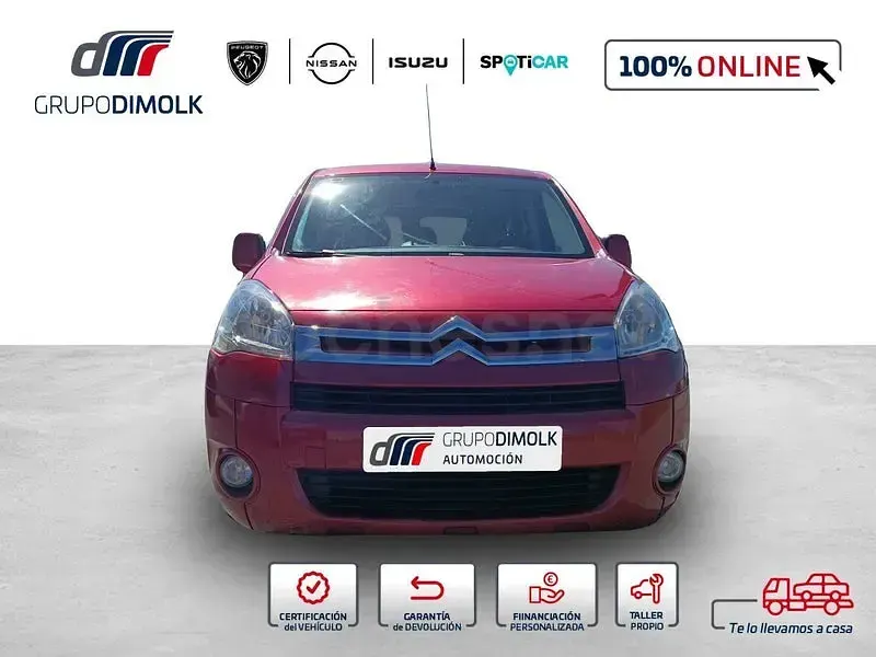 Usado Citroën Berlingo 90 CV (66 kW) 2010 Rojo Monovolumen