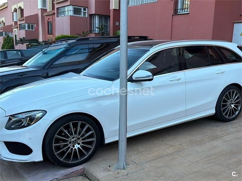 Używany Mercedes C220 Exclusive 170 KM (125 kW) 2017 Biały Kombi