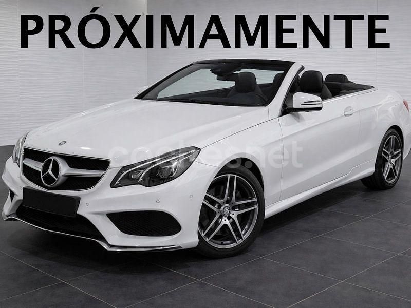 Blanco Usado 2014 Mercedes E200 Descapotable | 24.990 € (Caro) - Imagen 1/2