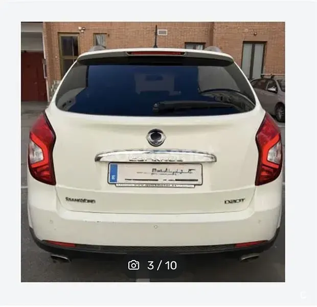 Usado SsangYong Korando Limited 149 CV (109 kW) 2014 Blanco SUV