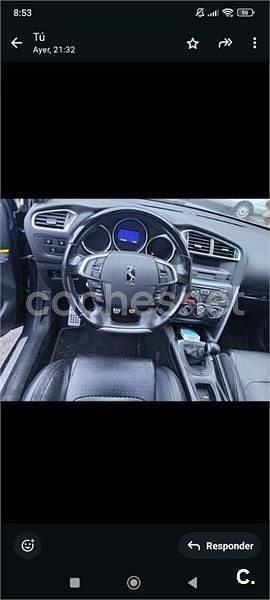 Usado Citroën DS4 200 CV (147 kW) 2014 Azul Utilitario