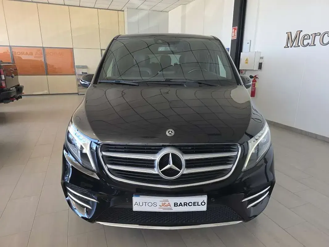 Usado Mercedes V250 Avantgarde 190 CV (139 kW) 2018 Negro Monovolumen
